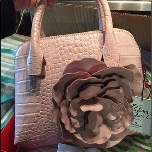 Kate Spade Madison Ave Pink Flower bag
